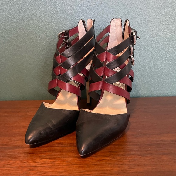 MICHAEL Michael Kors Shoes - Leather with buckles Micheal Kors heels